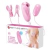 Pretty Love Imonie - 3 in 1 Nipple Clamp & Bullet Vibrator Set
